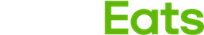 Uber Eats logo in green and white.